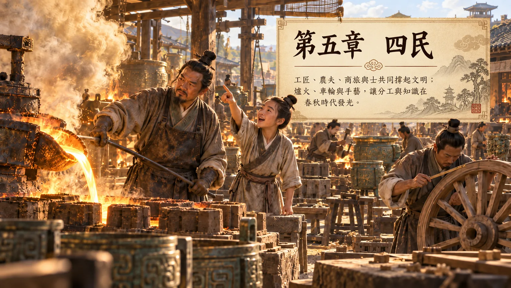 第五章〈四民〉劇照