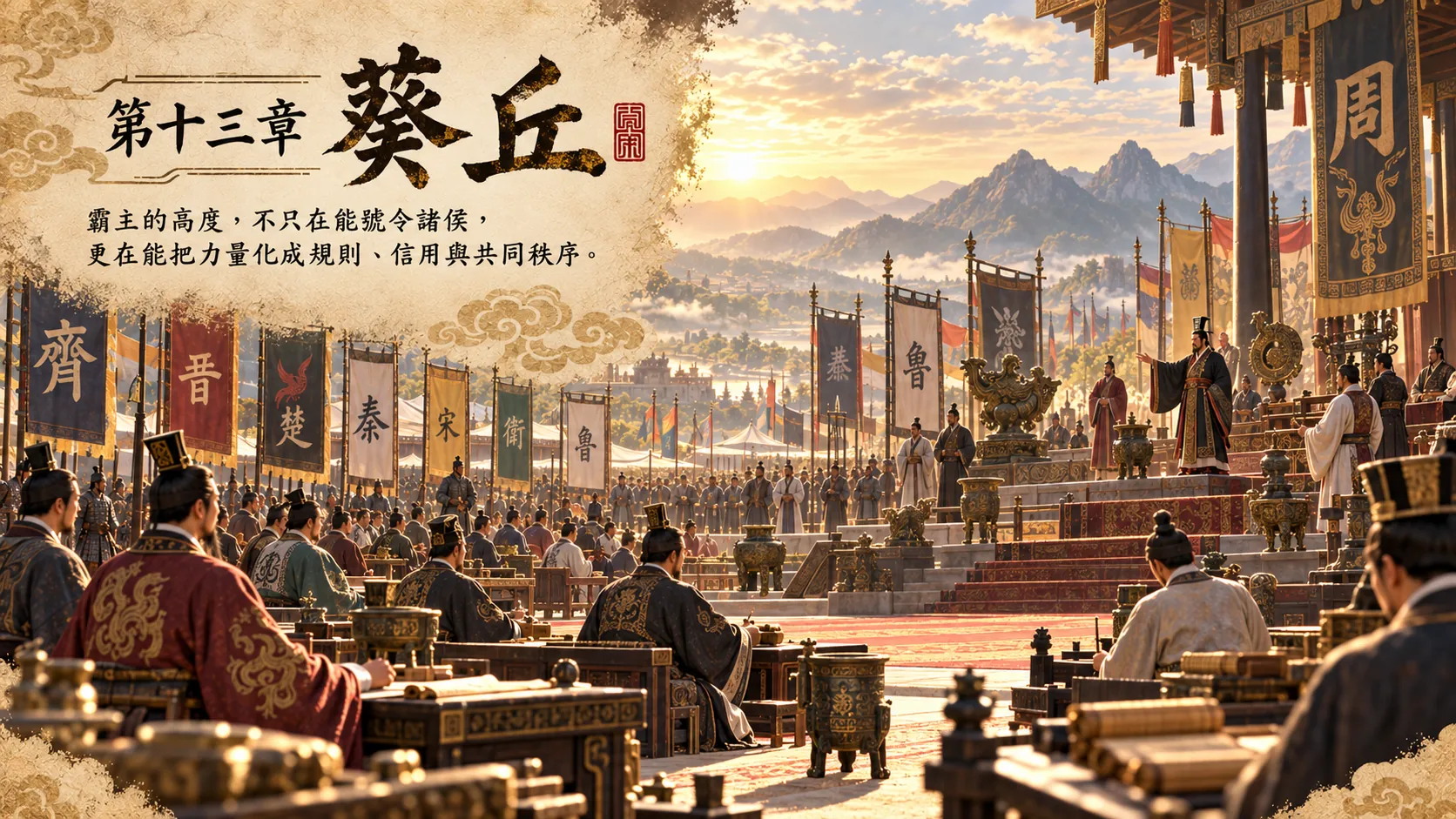 第十三章〈葵丘〉劇照