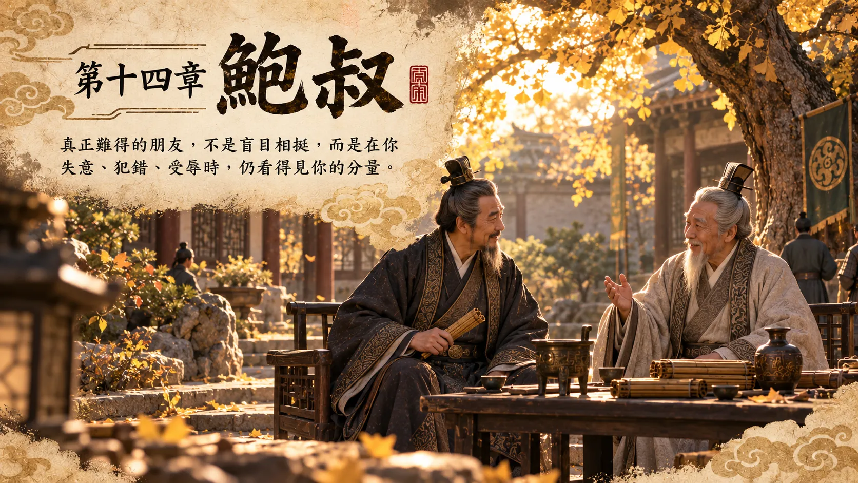 第十四章〈鮑叔〉劇照